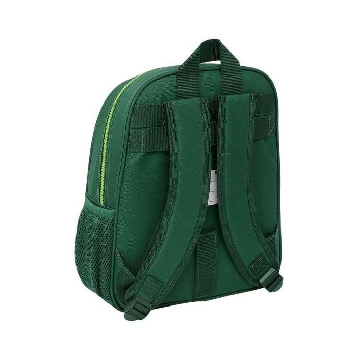 Mochila Safta Infantil Adaptable A Carro Resistente Agua Real Betis Balompie 340x280x100 mm 4 Mochila Safta Infantil Adaptable A Carro Resistente Agua Real Betis Balompie 340x280x100 mm 4