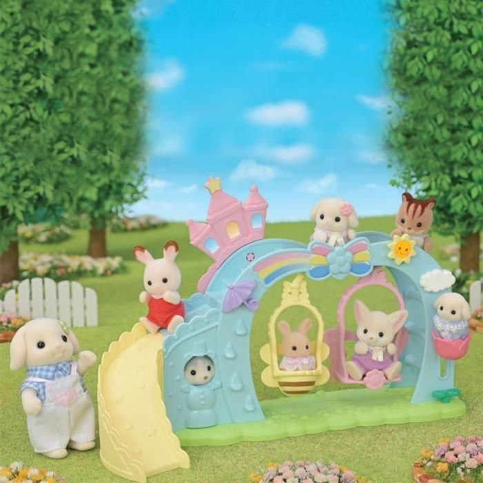 Accesorios para casa de Muñecas Sylvanian Families 5745 Nursery Swing 5
