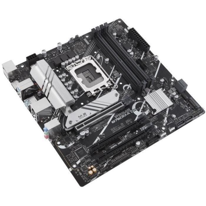 Asus Prime B760M-A D4-CSM 90MB1D00-M1EAYC Placa Base Micro ATX Socket 1700 DDR4 PCIe 4.0 con 2x M.2 y 2.5Gb Ethernet 3