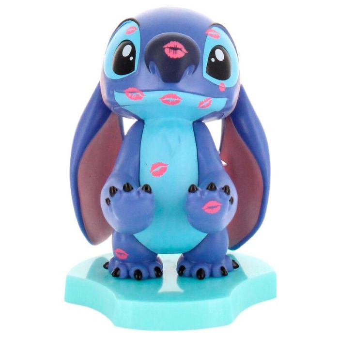 EXQUISITE GAMING Mini Cable Guy Disney Stitch "Loved Up" Soporte para Auriculares 8x8x11cm