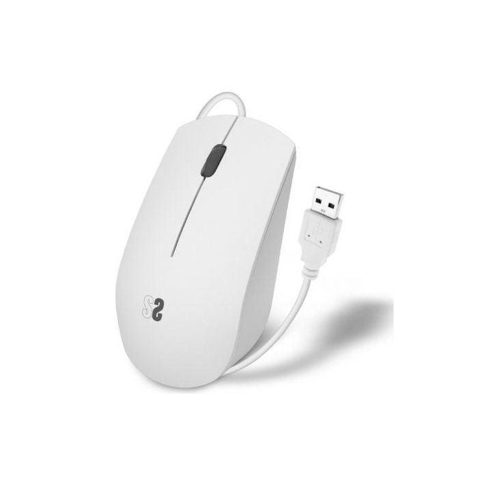 Ratón Subblim Business Silencioso/ Hasta 1200 DPI/ Blanco Ratón Subblim Business Silencioso/ Hasta 1200 DPI/ Blanco