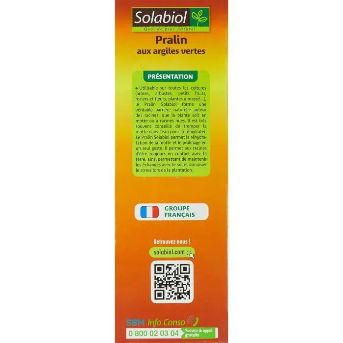 Solabiol SOPRAL3 Pralin Con Arcillas Verdes - Recubre Raíces para Barrera Natural y Rehidratación - 2.4 Kg 4