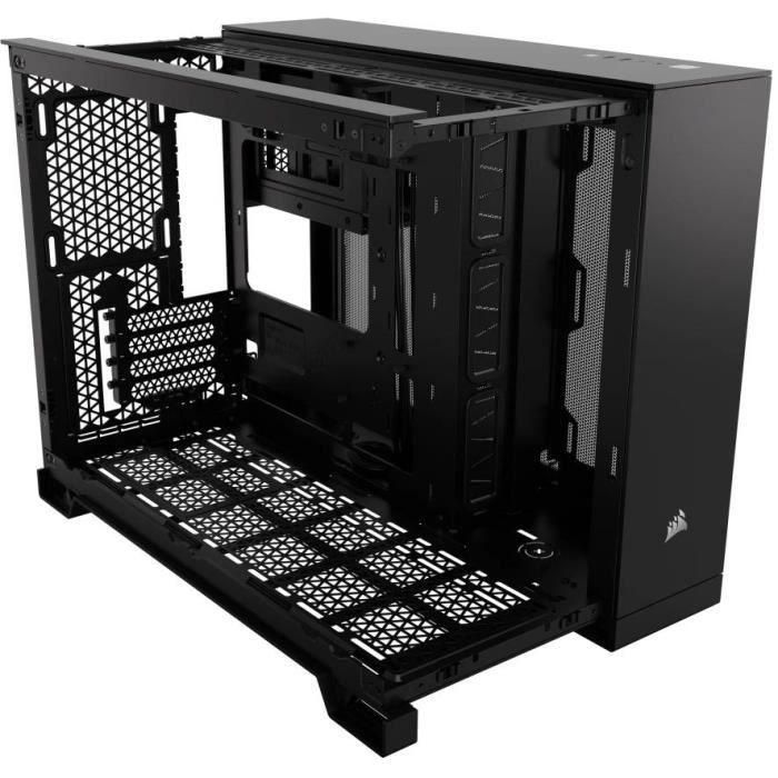 Corsair 2500D AIRFLOW Caja de PC Micro ATX de doble cámara - Negro 2 Corsair 2500D AIRFLOW Caja de PC Micro ATX de doble cámara - Negro 2
