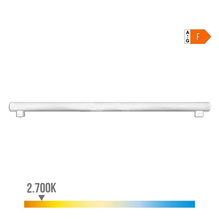 Edm Linestra LED 2 casquillos S14S 18W 1800lm 2700K luz cálida 1000x30x47mm 0 Edm Linestra LED 2 casquillos S14S 18W 1800lm 2700K luz cálida 1000x30x47mm 0