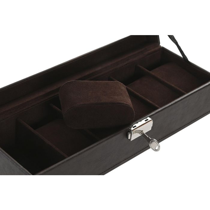 Joyero Tradicional DKD Home Decor Marron Oscuro Beige 10 x 8 x 30 cm 1 Joyero Tradicional DKD Home Decor Marron Oscuro Beige 10 x 8 x 30 cm 1