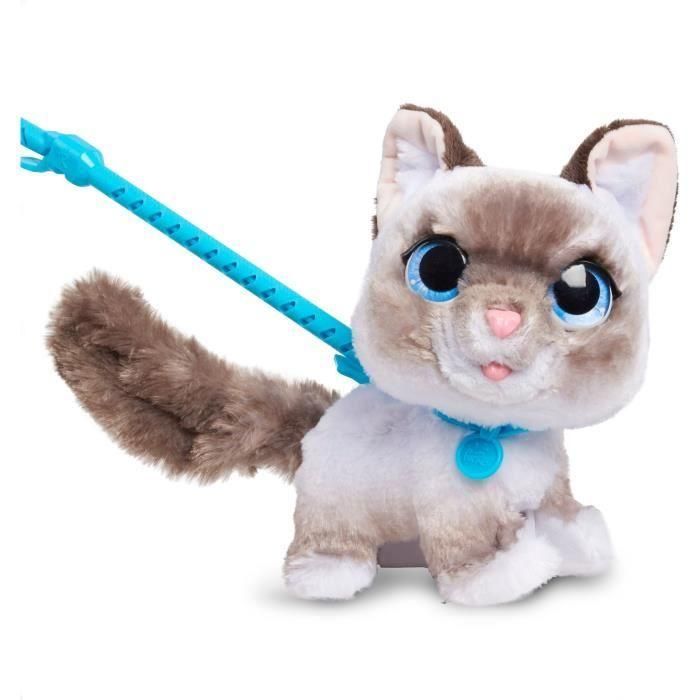 Juguete interactivo - FURREAL FRIENDS - Big Walking Kitten 23 cm - Animal interactivo con correa 1