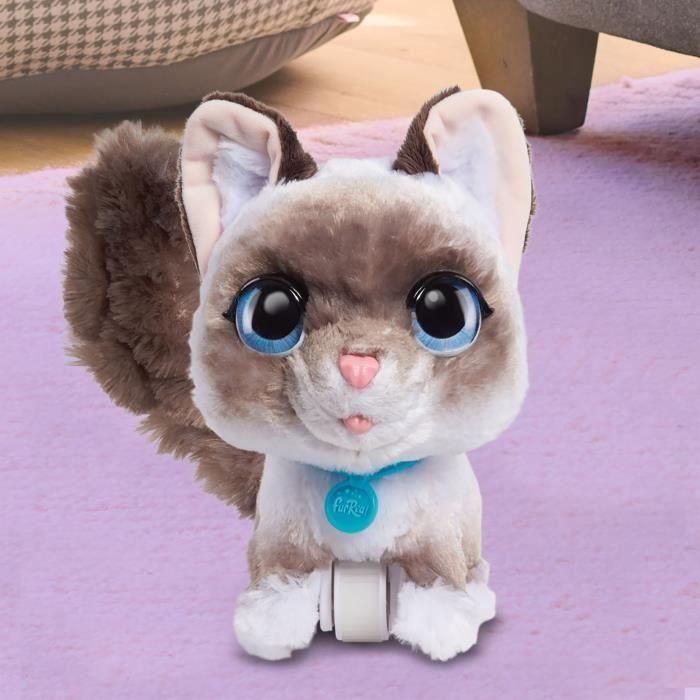 Juguete interactivo - FURREAL FRIENDS - Big Walking Kitten 23 cm - Animal interactivo con correa 3