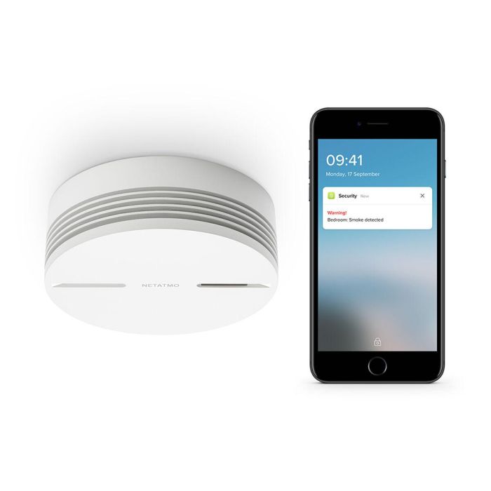 Detector de Humo Netatmo Detector de Humo Inteligente Netatmo 1 Detector de Humo Netatmo Detector de Humo Inteligente Netatmo 1