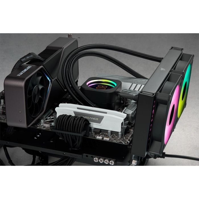 Corsair CMK32GX5M2B5200C40W Vengeance 32 GB (2x16 GB) DDR5 DIMM 5200MHz Dual-Kit para Intel XMP - Blanco 1 Corsair CMK32GX5M2B5200C40W Vengeance 32 GB (2x16 GB) DDR5 DIMM 5200MHz Dual-Kit para Intel XMP - Blanco 1