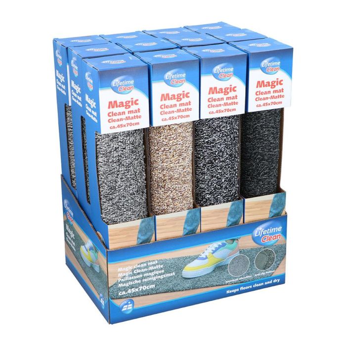 Felpudo magic clean-matte 45 x 70 x 0,6 cm, colores surtidos 4 Felpudo magic clean-matte 45 x 70 x 0,6 cm, colores surtidos 4