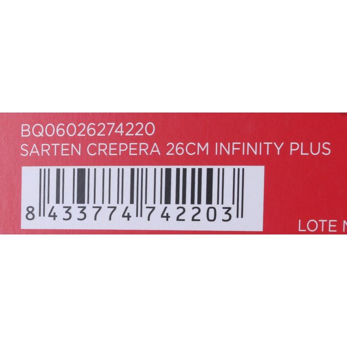 Sartén Crepera Infinity Plus Quttin 26 cm (6 Unidades) 9