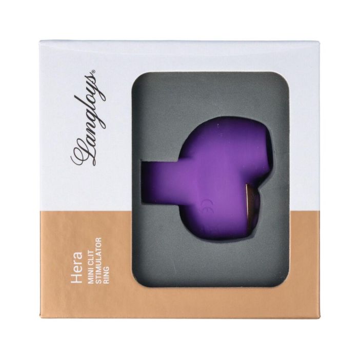 Succionador de Clítoris Langloys HERA  Morado 3