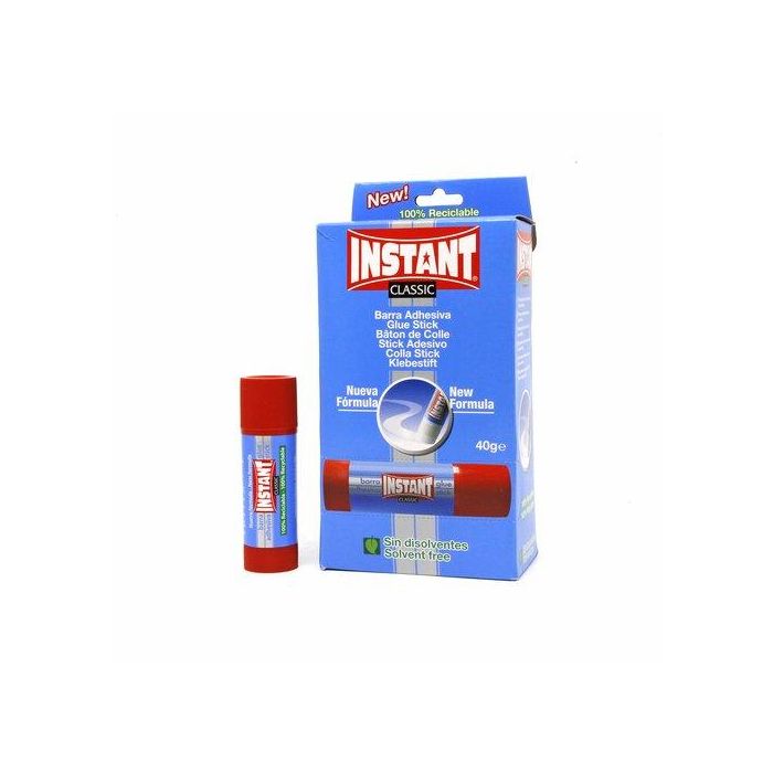 Barra De Pegamento Instant Classic 40G Grande (Set de 12) Barra De Pegamento Instant Classic 40G Grande (Set de 12)
