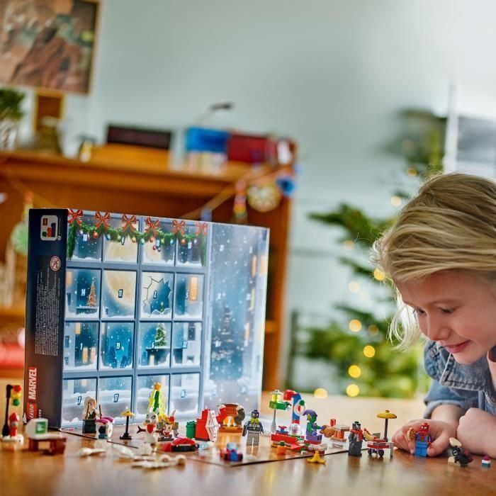 LEGO Marvel 76293 Calendario de Adviento de Spider-Man 2024 - Regalo festivo para niños 4 LEGO Marvel 76293 Calendario de Adviento de Spider-Man 2024 - Regalo festivo para niños 4