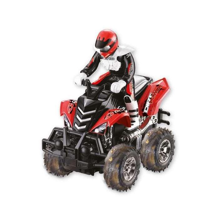 Quad radio control escala 1:14 con bateria 27mhz 27x17x20 cm - modelos surtidos 3 Quad radio control escala 1:14 con bateria 27mhz 27x17x20 cm - modelos surtidos 3