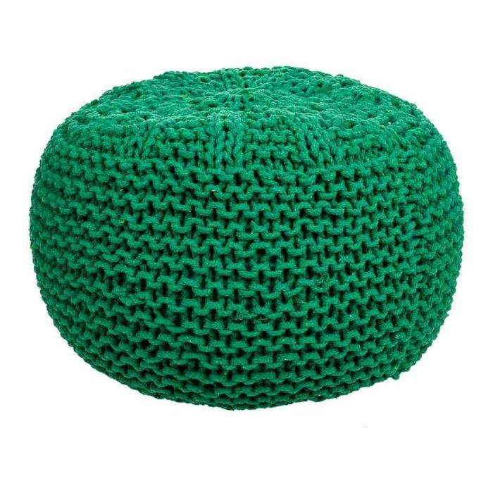 Puff Alexandra House Living Verde Poliestireno 38 x 30 x 38 cm