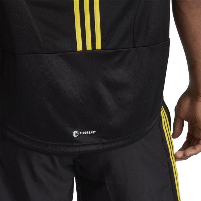Camiseta de Manga Corta Hombre Adidas Aeroready HIIT Back Negro 2 Camiseta de Manga Corta Hombre Adidas Aeroready HIIT Back Negro 2