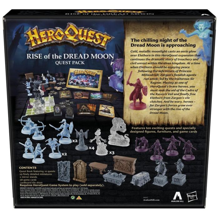 Expansion Juego de mesa Salida de la Temible Luna Heroquest ingles 3