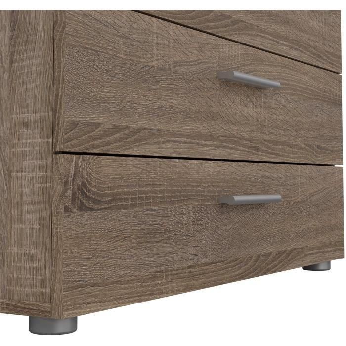 TYHJA Cómoda de 4 cajones - Chene Truffe - L 70 x P 40 x H 75 cm 5 TYHJA Cómoda de 4 cajones - Chene Truffe - L 70 x P 40 x H 75 cm 5