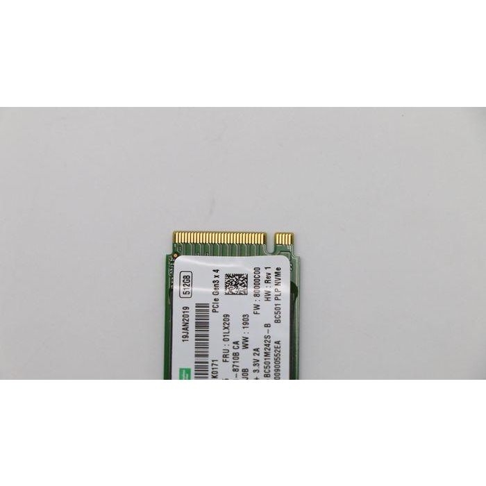 Lenovo SSD M.2 PCIe NVMe 512GB BC501-PLP RoHS SK Hynix 4