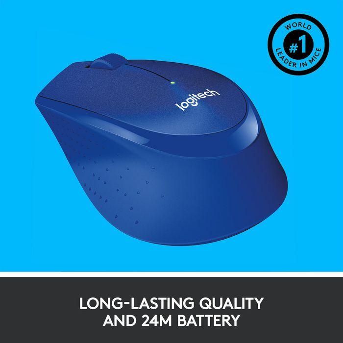 Logitech M330 Ratón Óptico Inalámbrico Silent Plus Azul 6 Logitech M330 Ratón Óptico Inalámbrico Silent Plus Azul 6