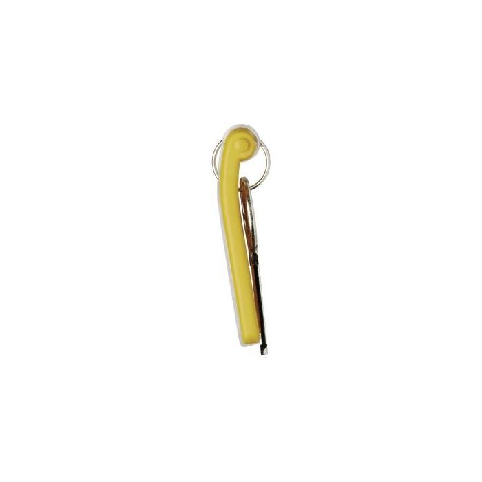 DURABLE Llaveros Key Clip amarillos (6 unidades) – 25 mm ancho x 68 mm alto 1 DURABLE Llaveros Key Clip amarillos (6 unidades) – 25 mm ancho x 68 mm alto 1