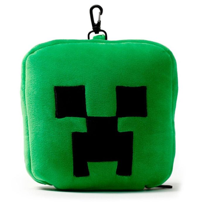 Almohada viaje antifaz Creeper Minecraft Relaxeazzz 3 Almohada viaje antifaz Creeper Minecraft Relaxeazzz 3