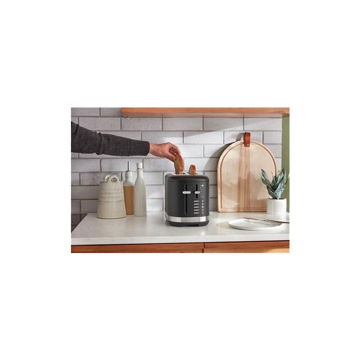 Kitchenaid Tostador 5KMT2109 para 2 Rebanadas Negro Mate con Ranuras Extranchas y 7 Niveles de Tueste 6