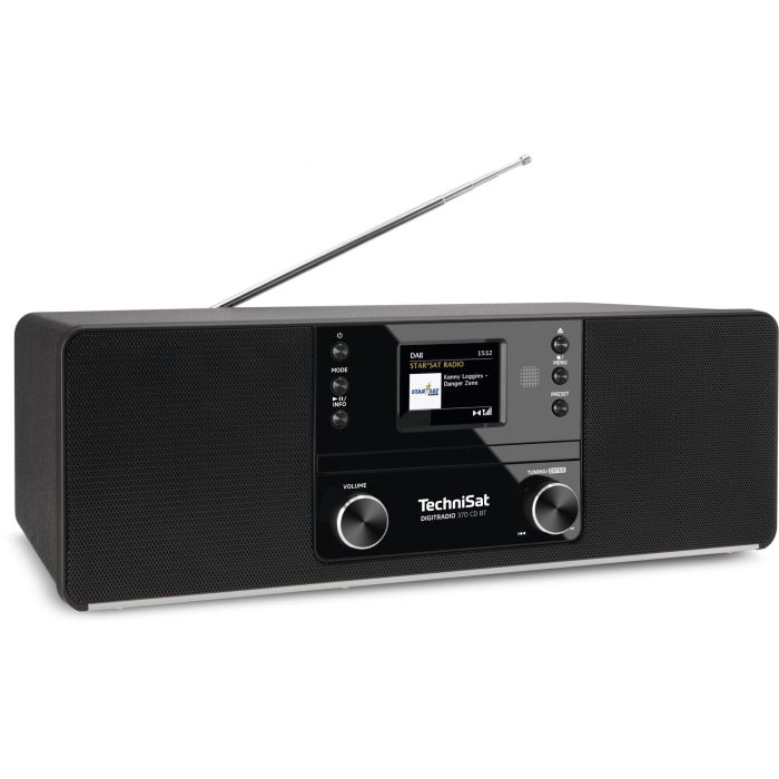 TechniSat DigitRadio 370 CD BT Radio Digital con CD y Bluetooth - Negro 1 TechniSat DigitRadio 370 CD BT Radio Digital con CD y Bluetooth - Negro 1