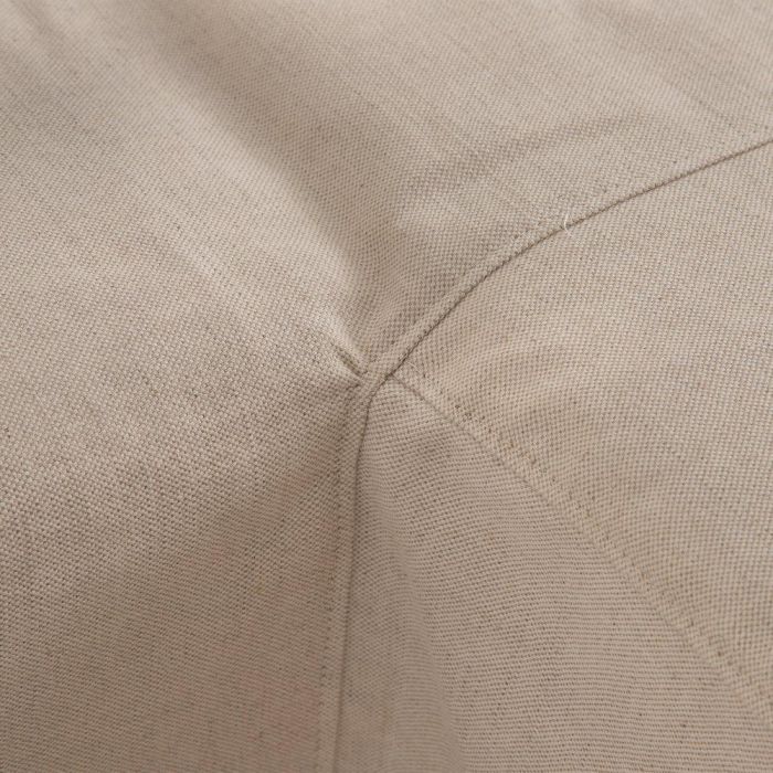 Sofá Chaise Longue Beige Tejido Salón 249 X 160 X 73 cm