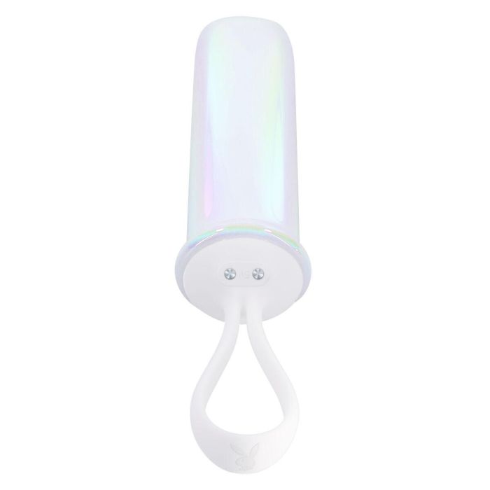 Vibrador Evolved Playboy Blanco 4 Vibrador Evolved Playboy Blanco 4