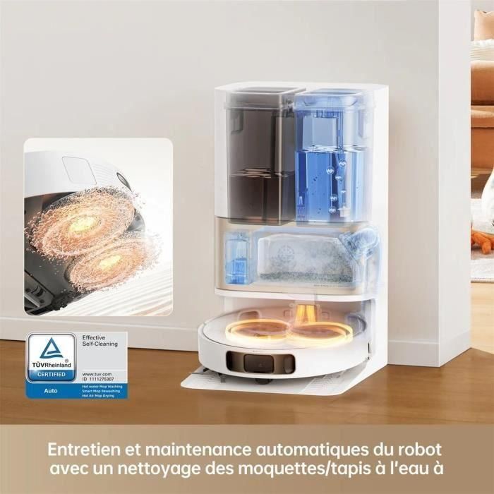 Dreame L10s Pro Ultra Heat DRE1706902898589 - Robot Aspirador y Fregasuelos con Autolimpieza Automática y Succión de 7.000 Pa 1