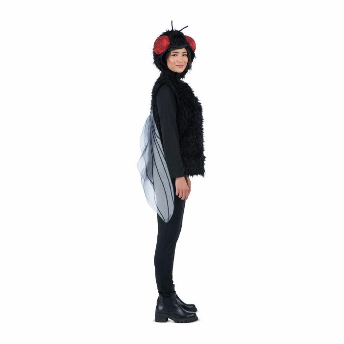 Disfraz mosca gorro y top con alas talla l 3 Disfraz mosca gorro y top con alas talla l 3