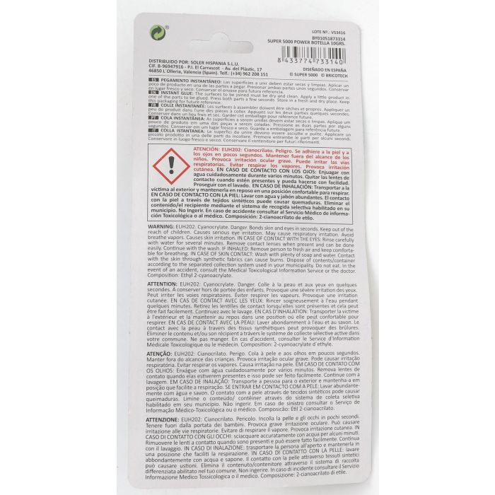 Super5000 Power Botella 10Grs (24 Unidades) 6