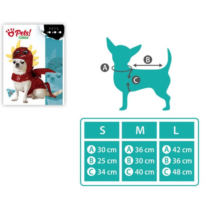 Disfraz Para Mascota Dragon M 1 Disfraz Para Mascota Dragon M 1