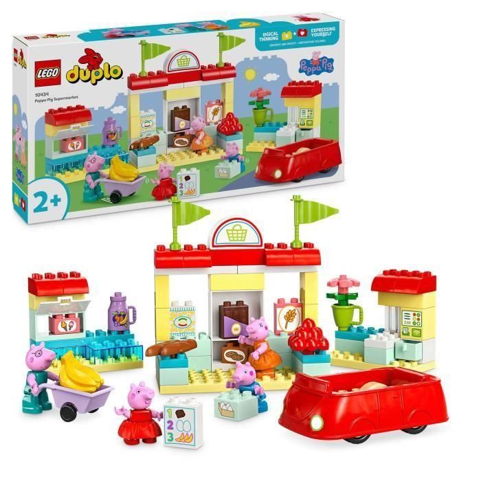 LEGO DUPLO 10434 Supermercado de Peppa Pig - Juguete infantil 2 años