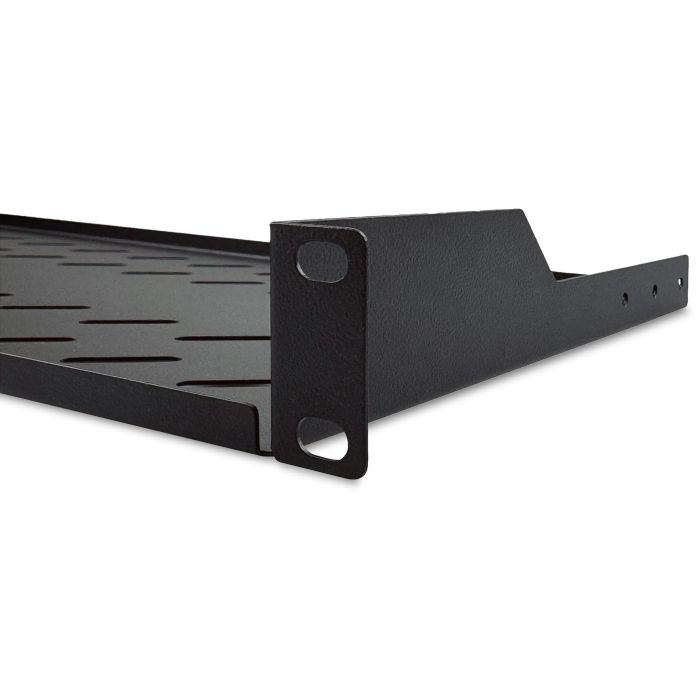 Digitus Estante Fijo Perforado 1U para Racks 19" Profundidad 400mm, 45x483x250 mm, Carga hasta 15 kg, Negro RAL 9005 2