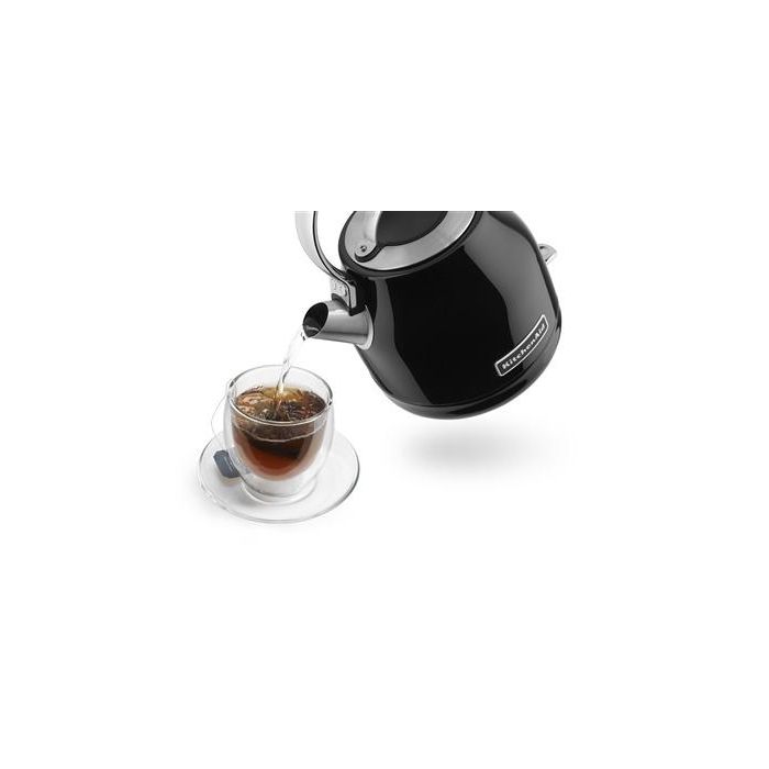 Kitchenaid 5KEK1222 EOB Hervidor 1,25L Negro, Función Antigoteo, Diseño Retro 2 Kitchenaid 5KEK1222 EOB Hervidor 1,25L Negro, Función Antigoteo, Diseño Retro 2