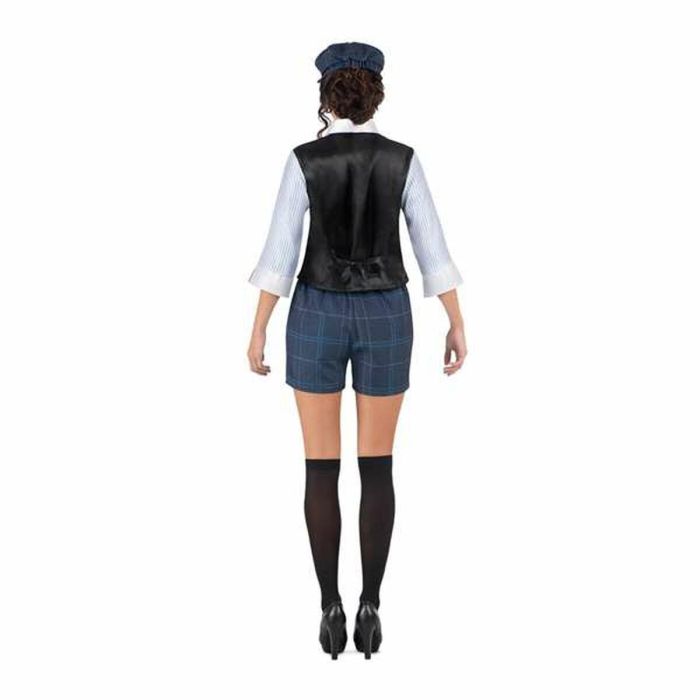 Disfraz gánster irlandesa gorra, camisa con chaleco y cadena, corbata con pasador, pantalón y medias talla m 3 Disfraz gánster irlandesa gorra, camisa con chaleco y cadena, corbata con pasador, pantalón y medias talla m 3