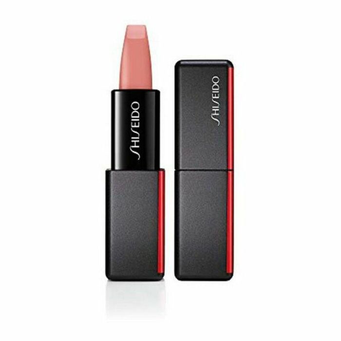 Shiseido 516 MODERNMATTE Powder Lipstick Ultraligero Mate Larga Duración 8h Cobertura Total Pintalabios Exotic Red 4g 41