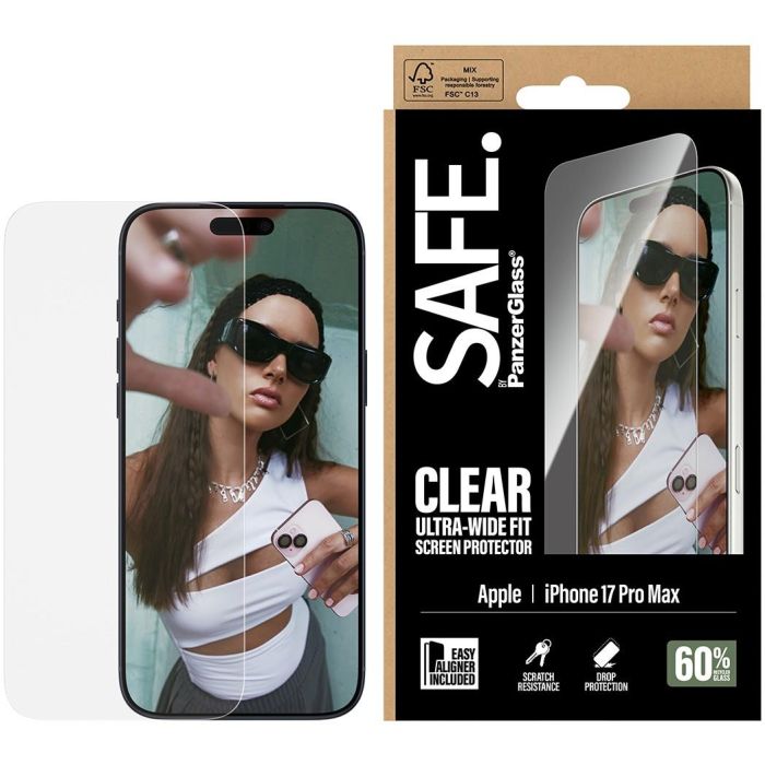 SAFE Schutzglas iPhone 17 Pro Max/UWF 1 SAFE Schutzglas iPhone 17 Pro Max/UWF 1