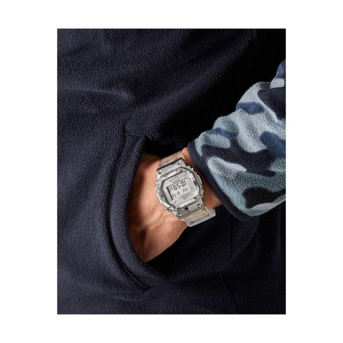 Reloj Digital Casio G-Shock Metal GM-5600SCM-1ER/ 49mm/ Blanco 7 Reloj Digital Casio G-Shock Metal GM-5600SCM-1ER/ 49mm/ Blanco 7