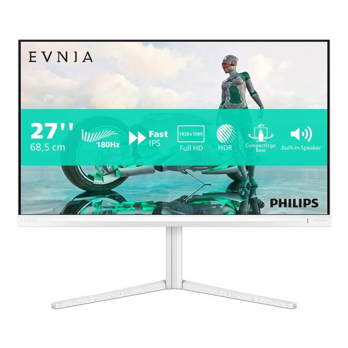Philips Monitor Gaming 27M2N3201A, 27 pulgadas, Full HD, IPS, 1 ms, Blanco Philips Monitor Gaming 27M2N3201A, 27 pulgadas, Full HD, IPS, 1 ms, Blanco