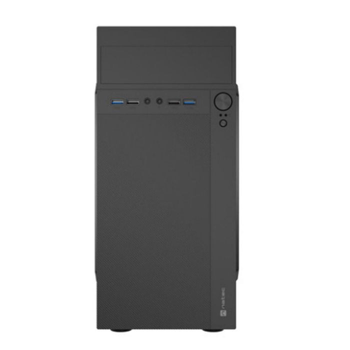 NATEC NPC-2038 Carcasa de Ordenador Escritorio Negra con Ventiladores, Soporte Discos Duros 2.5, 3.5, 5.25 Pulgadas 1 NATEC NPC-2038 Carcasa de Ordenador Escritorio Negra con Ventiladores, Soporte Discos Duros 2.5, 3.5, 5.25 Pulgadas 1