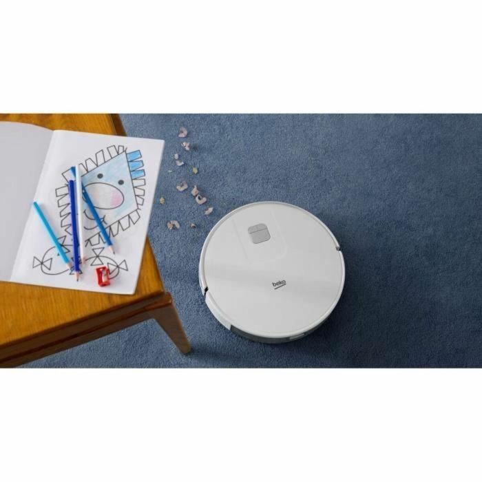 Beko VRR60314VW Robot Aspirador Conectado 2 en 1 Autonomía 150 minutos 2000 pa Blanco 1 Beko VRR60314VW Robot Aspirador Conectado 2 en 1 Autonomía 150 minutos 2000 pa Blanco 1