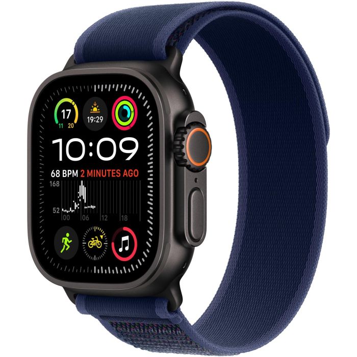 Apple Correa Trail Loop Azul 49mm Talla M/L con Acabado Titanio Negro 1