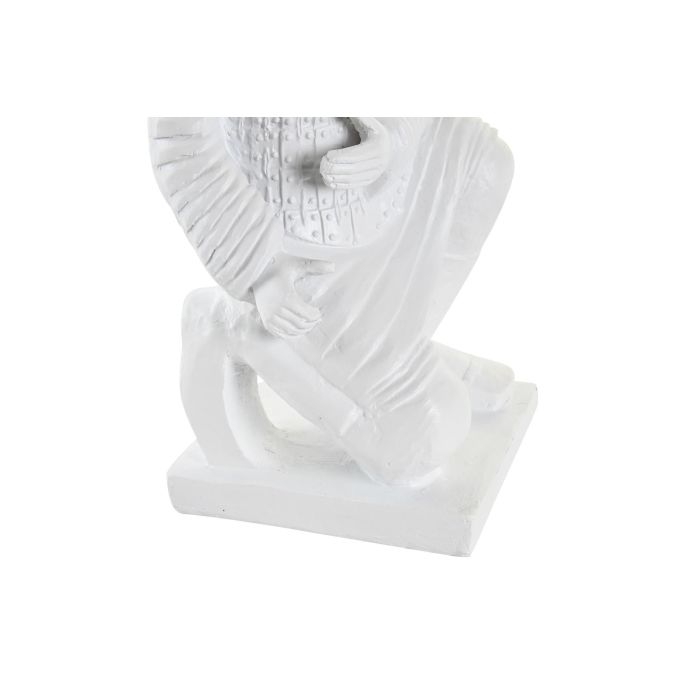 DKD Home Decor Pack 4 Figuras Modernas de Guerrero, Resina, 33 cm Alto, Blanco y Dorado, Ideal para Decoración del Hogar 2 DKD Home Decor Pack 4 Figuras Modernas de Guerrero, Resina, 33 cm Alto, Blanco y Dorado, Ideal para Decoración del Hogar 2