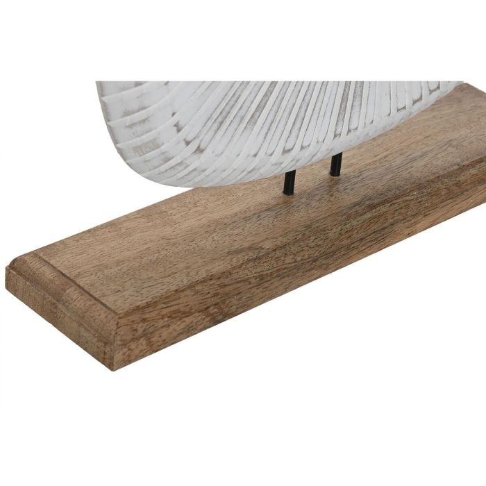 Decoracion Moderno DKD Home Decor Blanco Rozado Marron 8 x 34 x 30 cm 1 Decoracion Moderno DKD Home Decor Blanco Rozado Marron 8 x 34 x 30 cm 1
