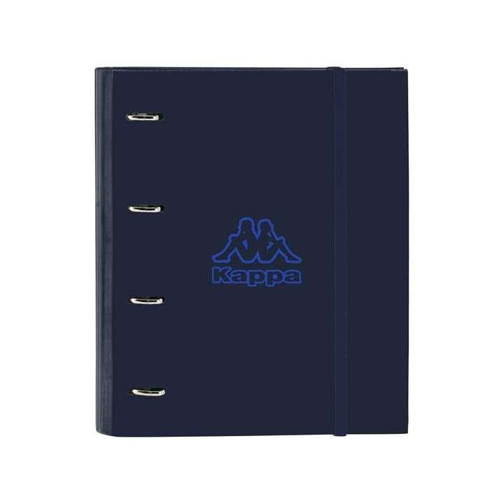 Carpeta de anillas Kappa Blue night Azul marino 27 x 32 x 3.5 cm Carpeta de anillas Kappa Blue night Azul marino 27 x 32 x 3.5 cm