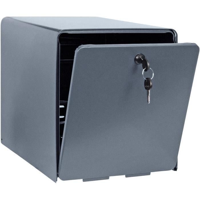 Box Burg Wachter Balthazar 2 puertas - A pie - Acero galvanizado - Apertura total - Antracita - Hecho en Francia 2 Box Burg Wachter Balthazar 2 puertas - A pie - Acero galvanizado - Apertura total - Antracita - Hecho en Francia 2